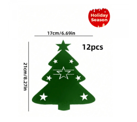 Christmas table decoration - cutlery holder